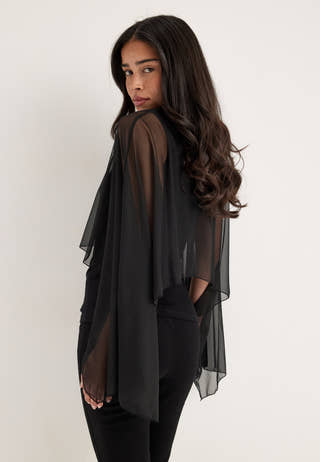 Objaylin L/S RE TOP Black