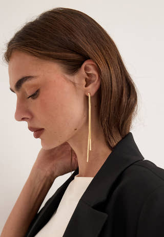 Olanor Earrings Gold-plated Gold