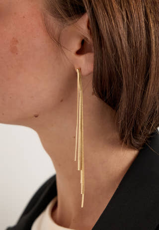 Olanor Earrings Gold-plated Gold