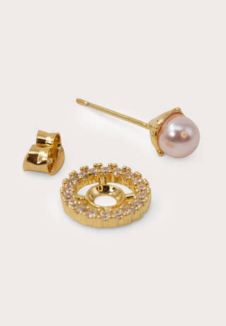 Miranda Twist Earrings Gold