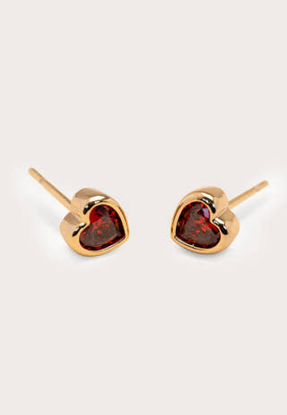 Cosette Earrings Red