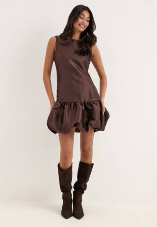 Vishina S/L BOATNECK SHORT Dress