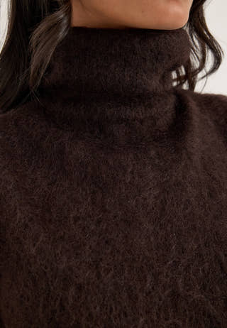 Pcmanika Sl High Neck Knit Vest