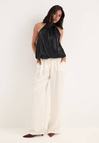 Pcvivvi Sl Bubblehem Top Wvn Black