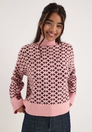 Vmbirch Ls Highneck Pullover