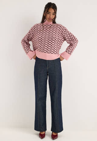 Vmbirch Ls Highneck Pullover
