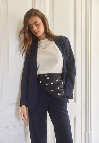 Oversized L/S blazer