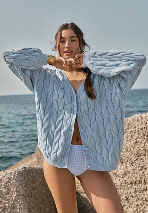 Cable Knit Cardigan