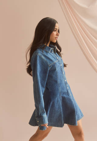 Denim Mini Dress
