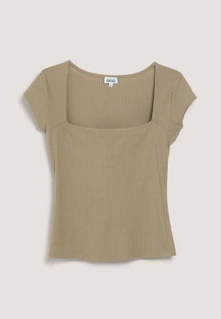 Squareneck T-shirt