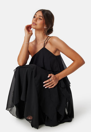 Andrea One Shoulder Flounce Top