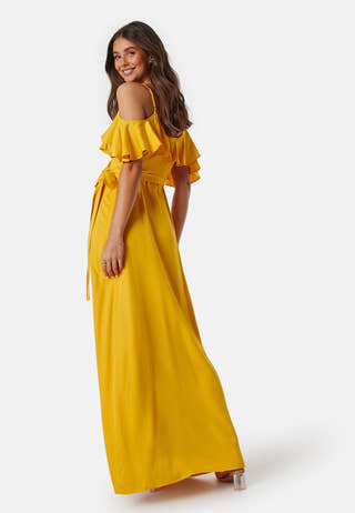 Andrea Viscose Satin Dress