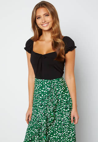 Wrap Midi Dress