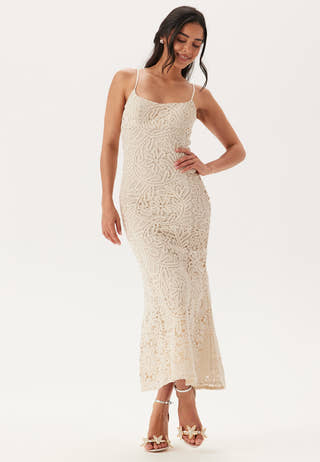 Adoni Crochet Midi Dress