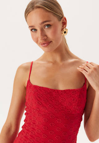 Adoni mesh midi dress