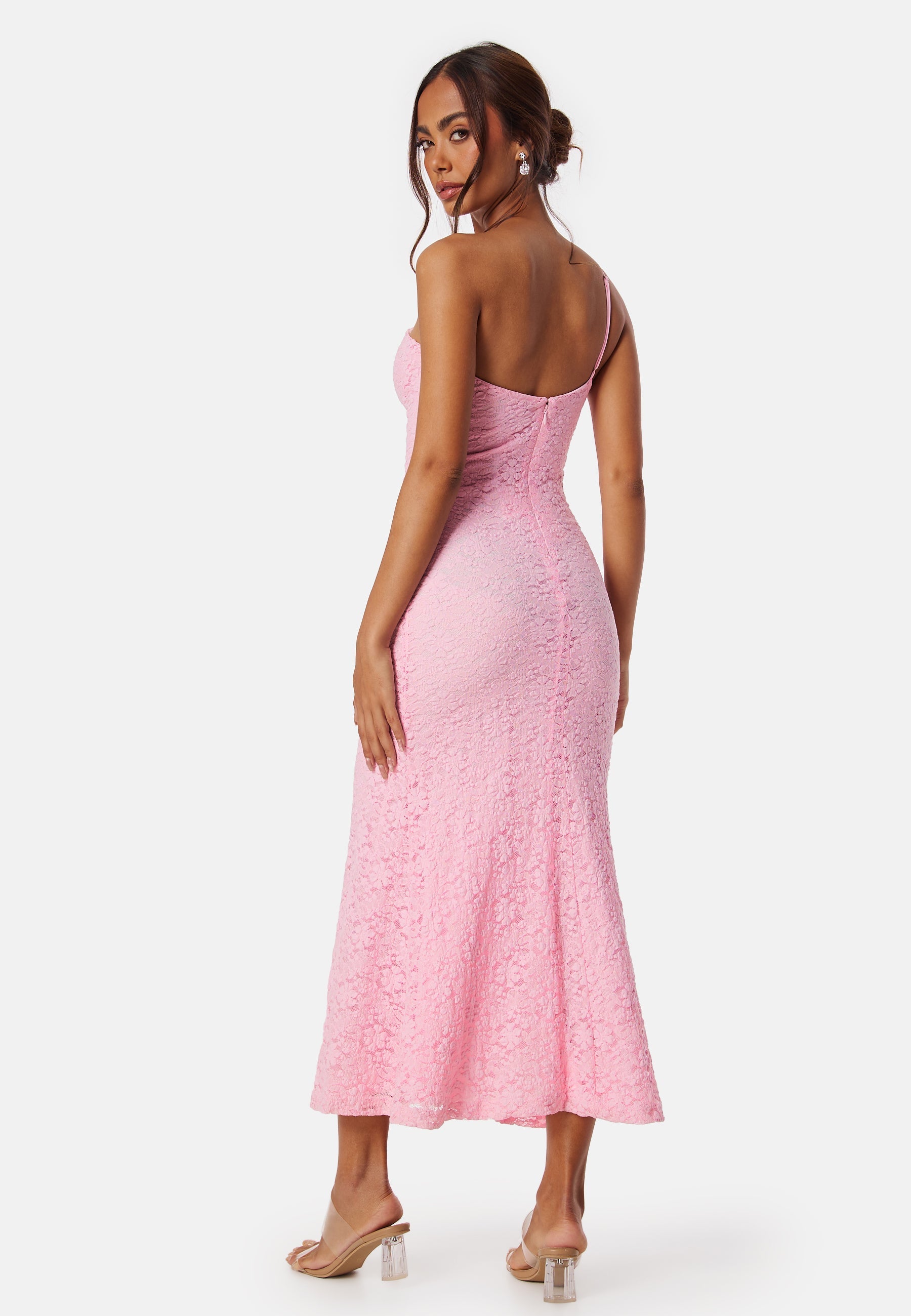 Bardot – Albie Knit Maxi Dress – Bridesmaid dresses – Pink