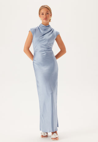 Auria Satin Maxi Dress