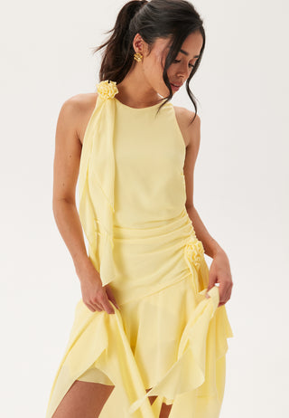 Ivana Georgette High Low Dress