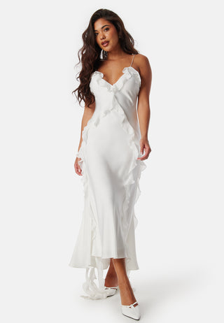 Marsella Ruffle Midi Dress