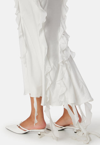 Marsella Ruffle Midi Dress
