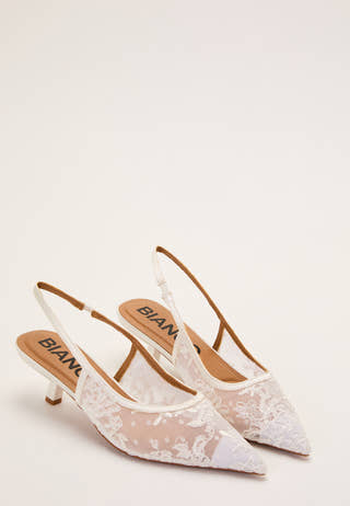 Biakristin Kitten Heel Slingback