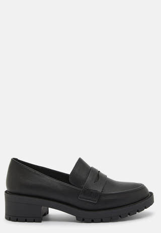 Pearl Simple Penny Loafer Carnation