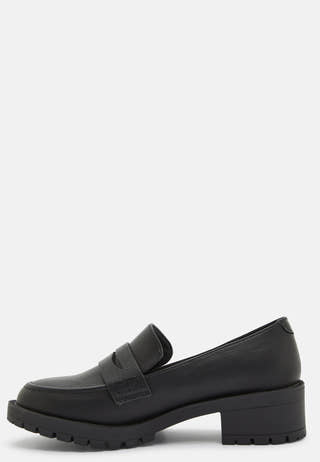 Pearl Simple Penny Loafer Carnation