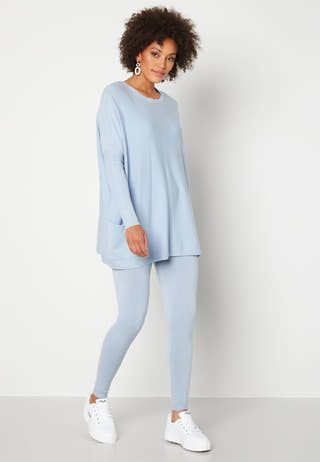 Knitted Batwing Jumper Lounge Set