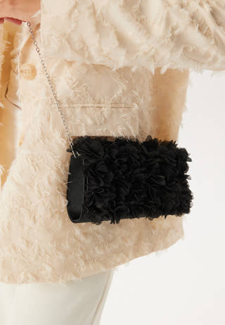 3D Floral Clutch