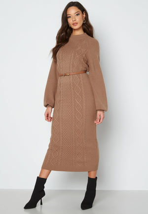 Aisha knitted dress