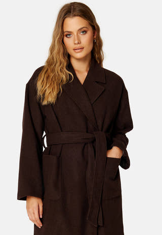 Alemah Oversized Wool Blend Coat