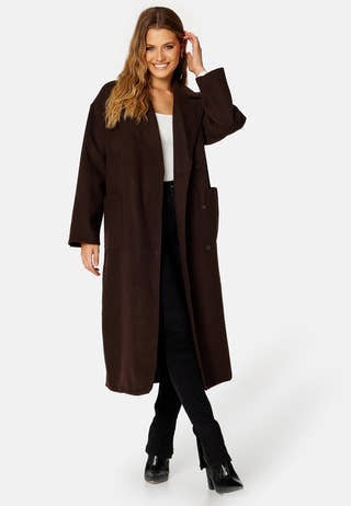 Alemah Oversized Wool Blend Coat