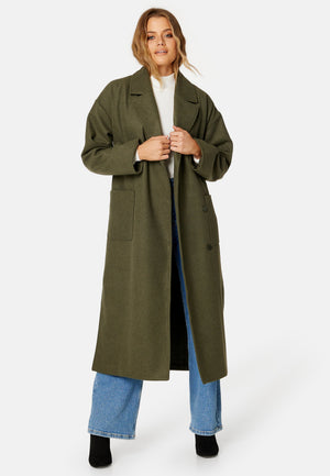 Alemah Oversized Wool Blend Coat