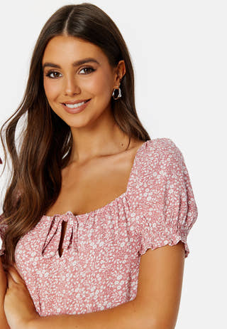 Front Tie Long Viscose Dress