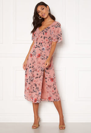 Ally flounce dress