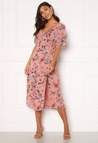 Ally flounce dress