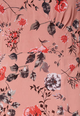 Ally flounce dress