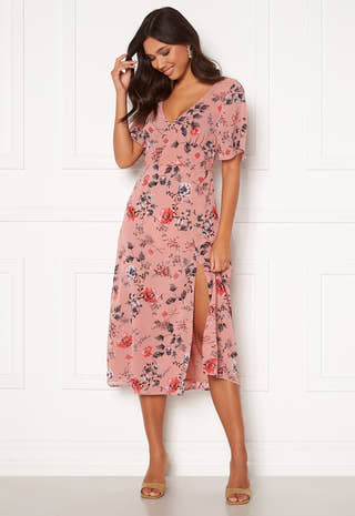 Ally flounce dress