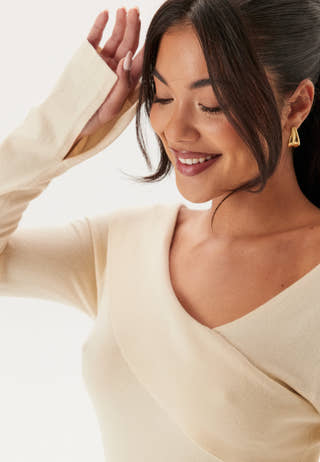 Asymmetric Knitted Dress