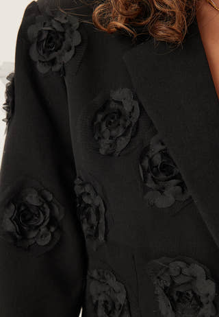 Remake 3D Flower Blazer