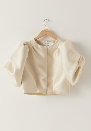 Remake Drawstring Sleeve Jacket