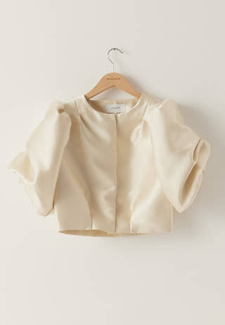 Remake Drawstring Sleeve Jacket