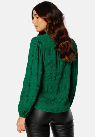 Athena pleated blouse