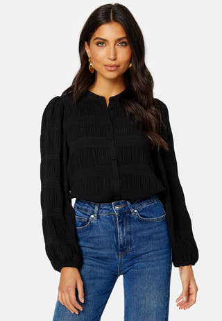 Athena pleated blouse