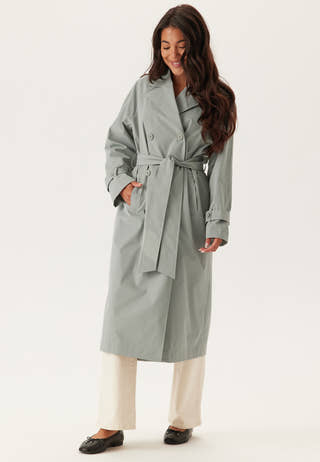 Belted Midi Trenchcoat