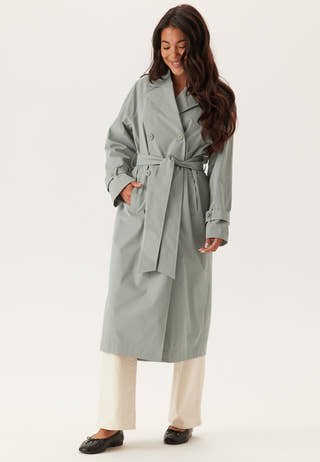 Belted Midi Trenchcoat