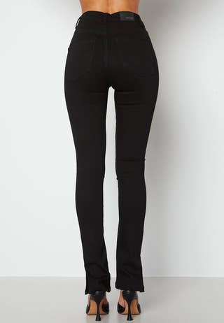 Bianca slit high waist jeans