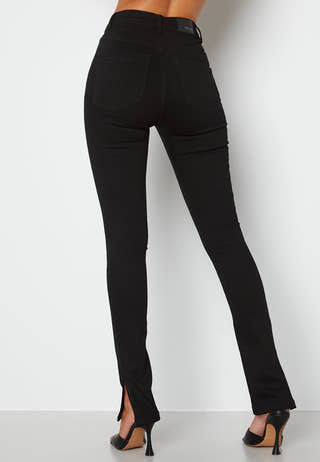 Bianca slit high waist jeans
