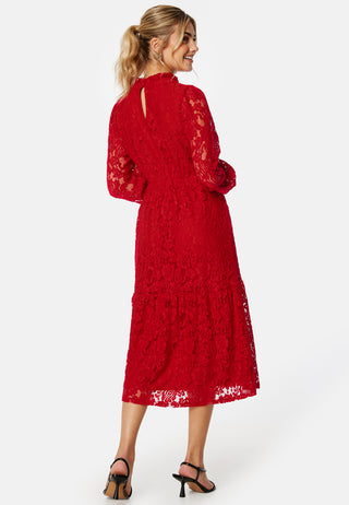 Blanca Midi Lace Dress