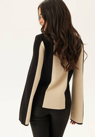 Block Knitted Sweater